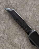 Автоматический складной нож Microtech Ultratech Hellhound Shadow Black DLC 119-1DLCTSH (черный-черный)