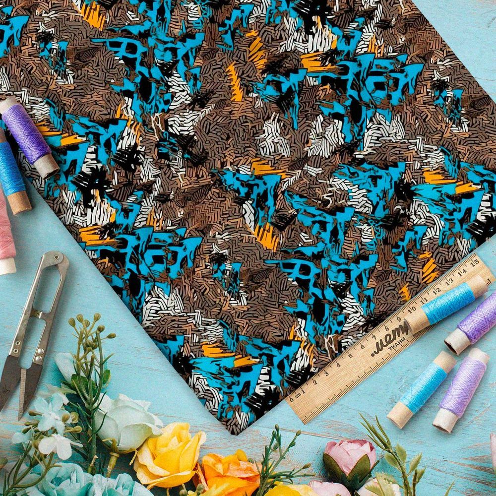 Ткань Барби завораживающие краски