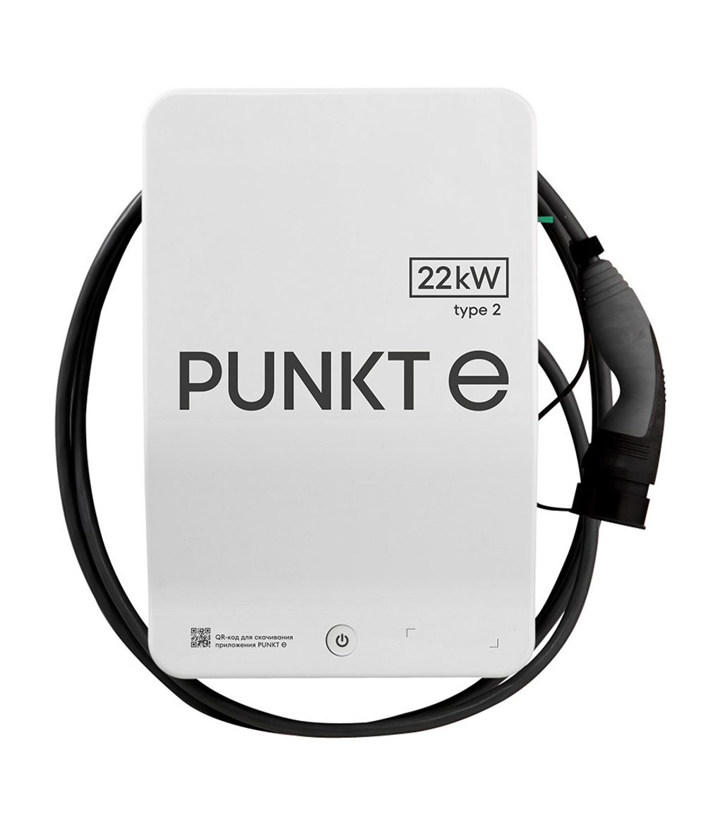 Зарядная станция PUNKT E Schneider Electric Smart Wallbox 22 kW