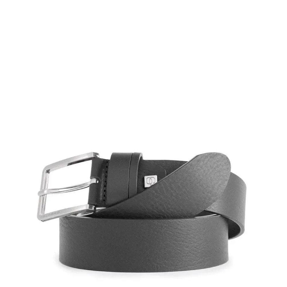 Ремень кожаный Piquadro Belts/Nero
