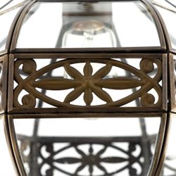 Citilux Гера-2 CL444210 Подвесной светильник витражный Бронза