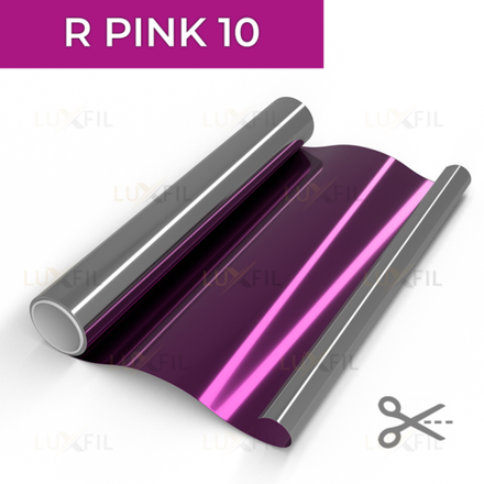 Пленка зеркальная R PINK 10 LUXFIL, на отрез (ширина рулона 1,524 м.)