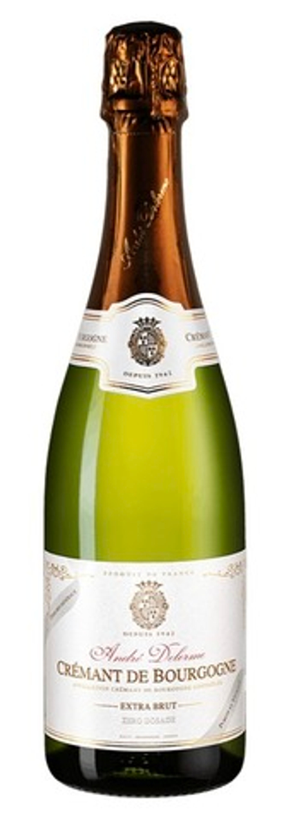 Игристое вино Andre Delorme Cremant de Bourgogne Extra Brut, 0,75 л.