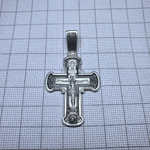Крест из серебра/Частичное чернение/С.Радонежский