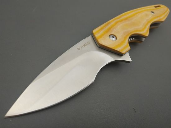 Складной нож Steelclaw PHAN 2 c клинком из стали 9Cr18MoV, рукоять G10