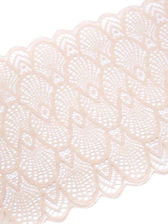 03-182 ОПТ Кружево эластичное 22 см, телесный 126