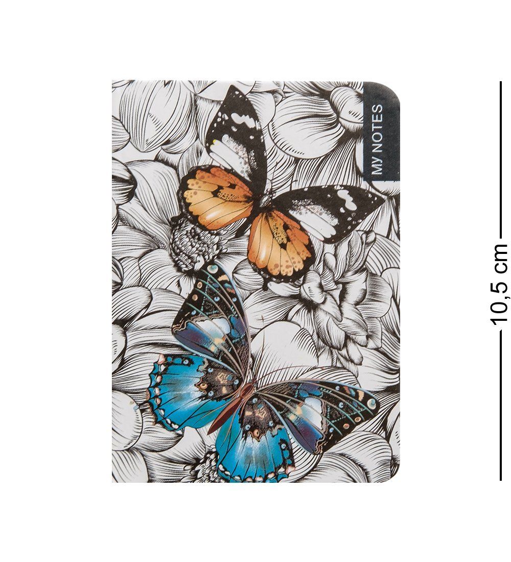 BM-20/2 Блокнот микро «Тропические бабочки» (твердая обложка)