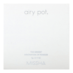 Missha, Airy Pod Pressed Powder, полупрозрачная, 5 г (0,17 унции)