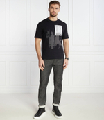 Футболка TE_PATCHWORK BOSS ORANGE - черный(50511051)