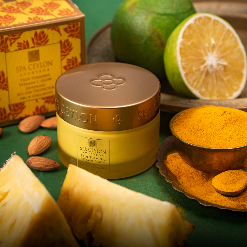 Дневной крем для лица с витамином С "КУРКУМА" (100гр)