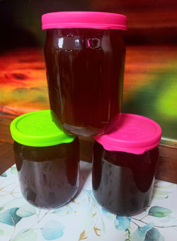 Таёжный мёд натуральный, 2024, без добавок. Алтайский край, 700 гр/0,5 литра.