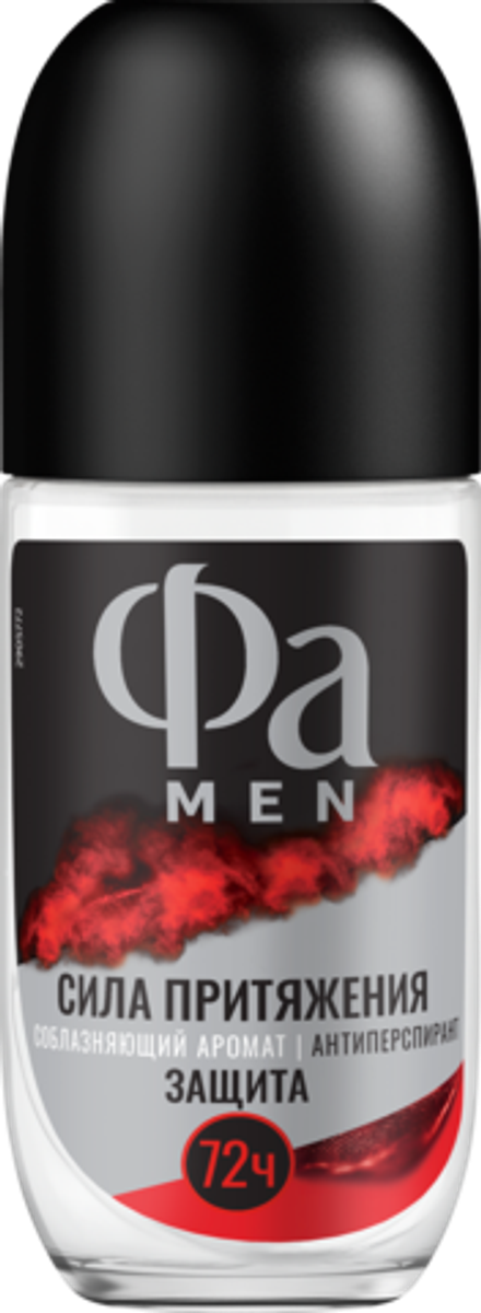 Fa Men Дезодорант-антиперспирант шариковый Сила Притяжения, соблазняющий аромат, 50 мл