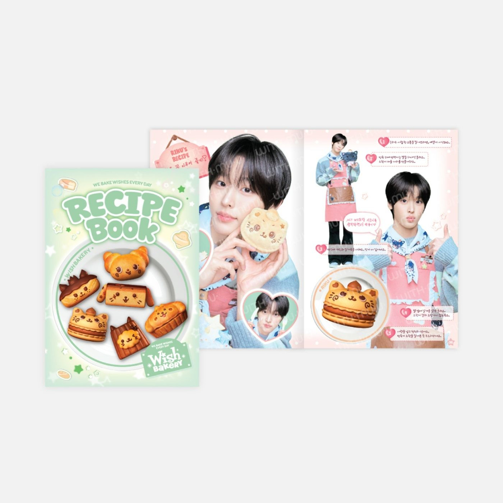 товары NCT WISH - WISH BAKERY 2026 POP UP OFFICIAL MD RECIPE BOOK