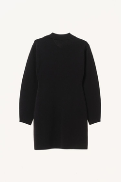 ZARA X WILLY CHAVARRIA ТРИКОТАЖНОЕ ПЛАТЬЕ, ЧЕРНЫЙ