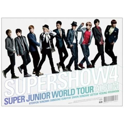 Альбом SUPЕR JUNIOR - SUPER SHOW 4 Super Juniоr World Tour (3 CD)