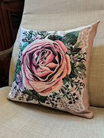 Декоративный гобеленовый чехол для интерьерной подушки Загадка 2 38*38