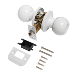 Ручка защелка DK672/BL WH-PS (без фик.) белый