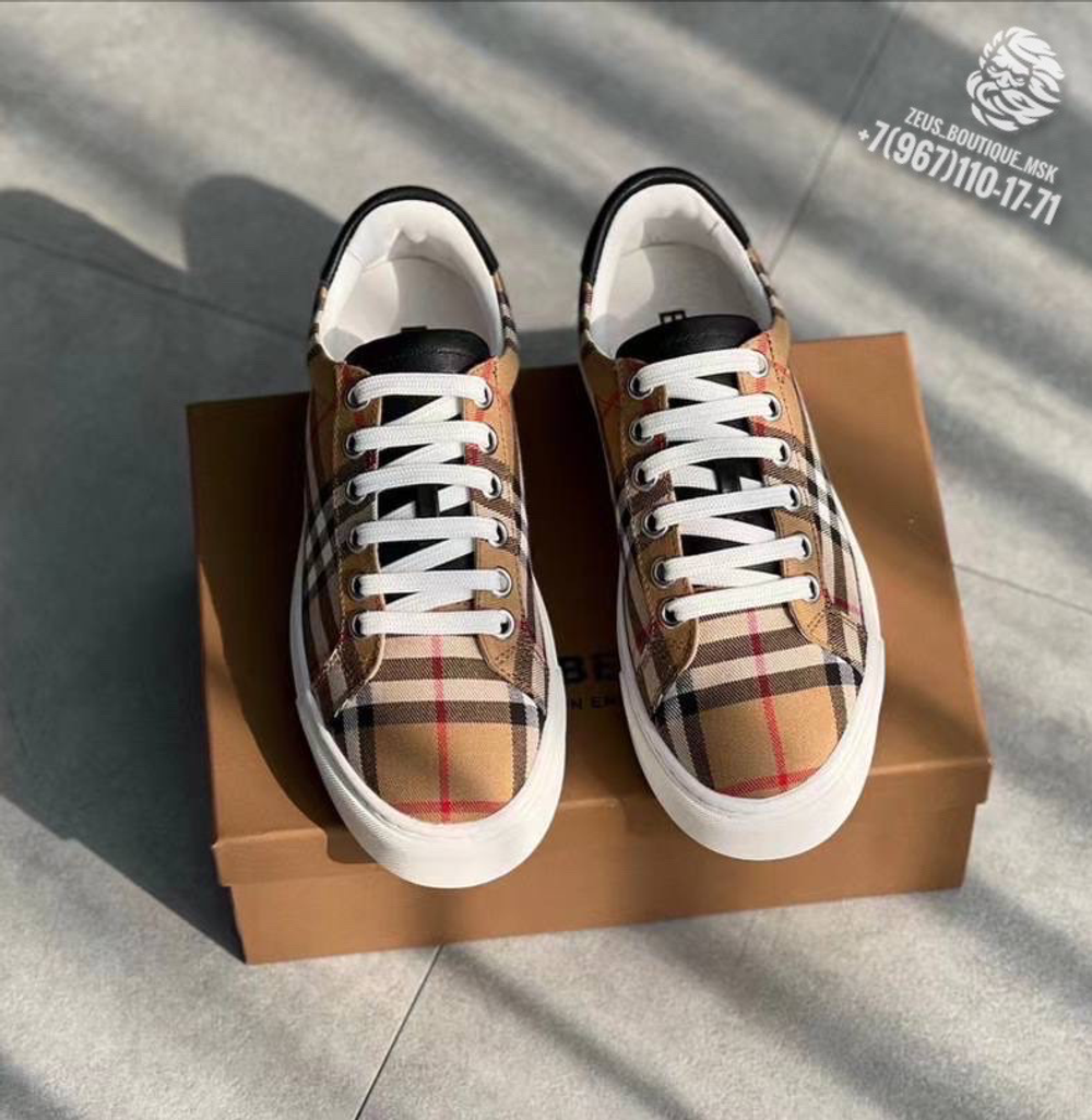 Кеды Burberry