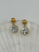 Серьги с кристаллами