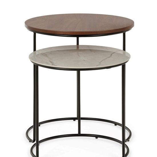 Набор кофейных столов Peyton диаметр 52/45