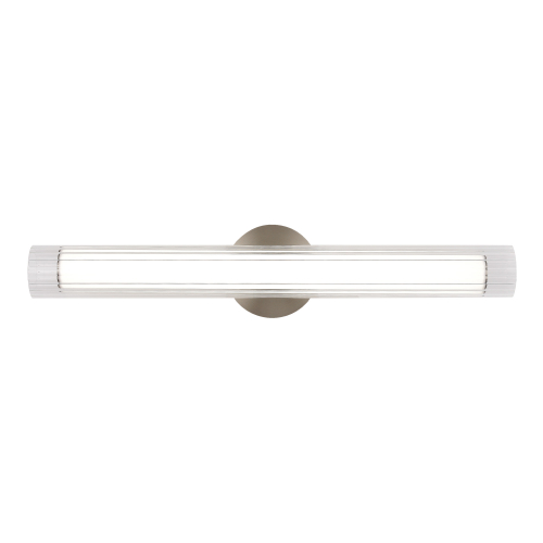 Светильник настенный, Никель/Белый, Прозрачный, ENFYS, LED 13W, 3000K/4000K/6000K
