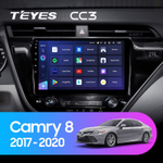 Teyes CC3 10.2" для Toyota Camry 2017-2019