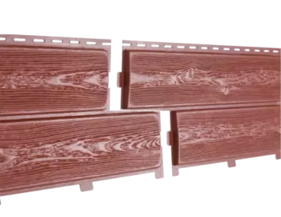 Сайдинг Ю-Пласт "Хокла" колор брусника