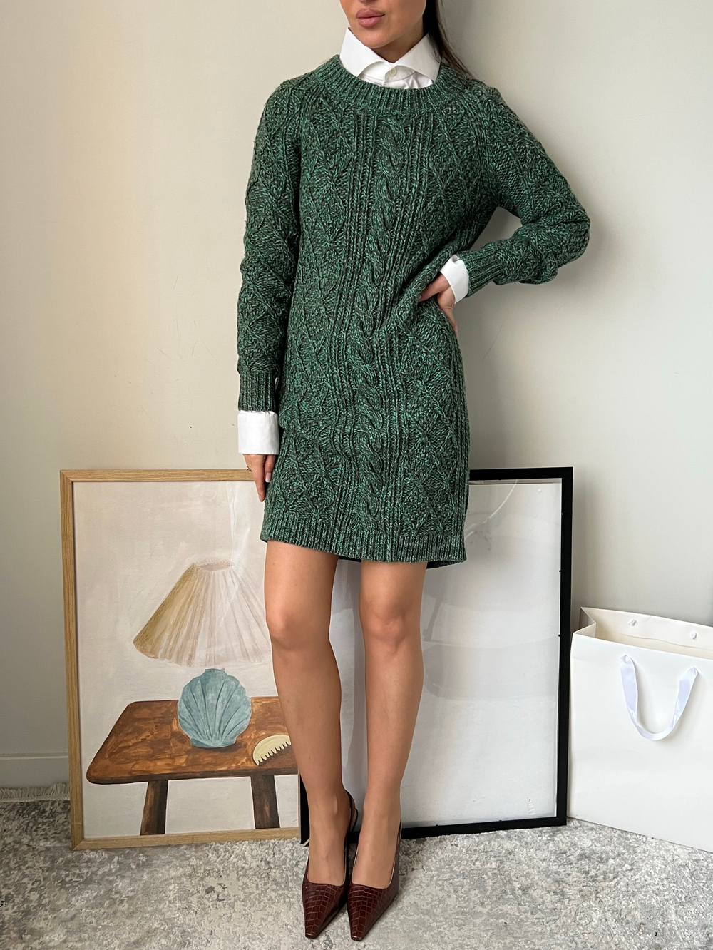 Шерстяное платье Gerard Darel, xs