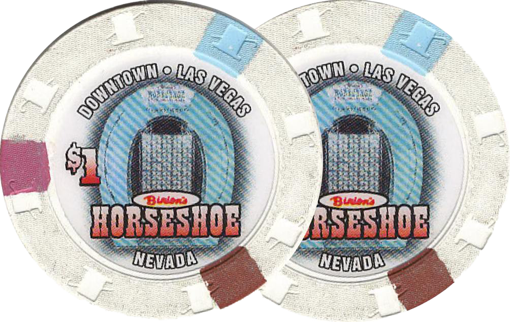 Binion's Horseshoe Casino $1 Chip