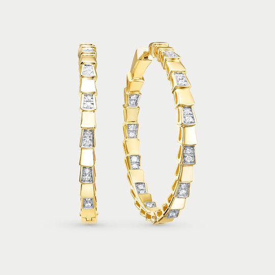 Серьги золотые