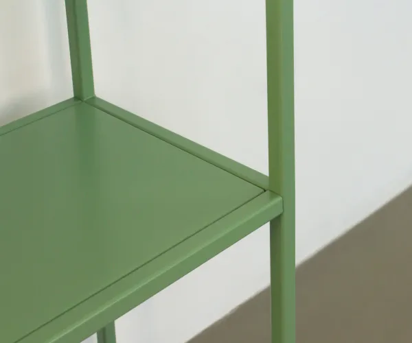 Стеллаж металлический 155х60х25, зеленый
