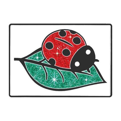 Набор для детского творчества, картина кристаллами "Божья Коровка" 10х15см (Maxiart)