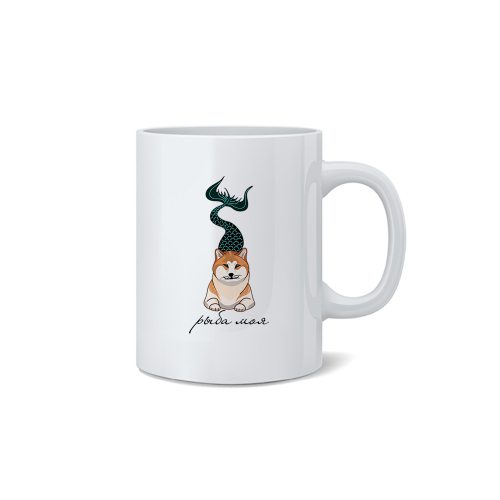 Кружка "Акита - рыба моя"