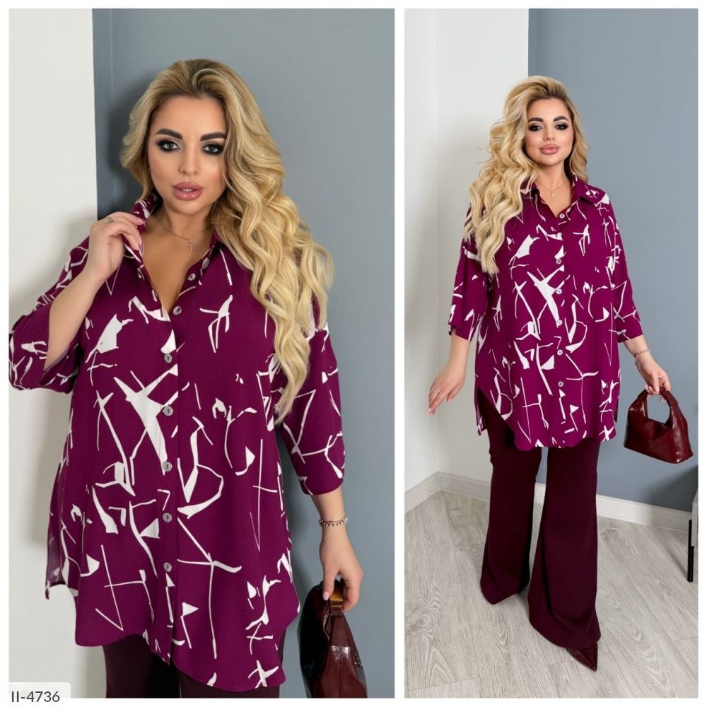 Рубашка II-4736 Фабрика Моды Рубашка II-4736 Фабрика Моды