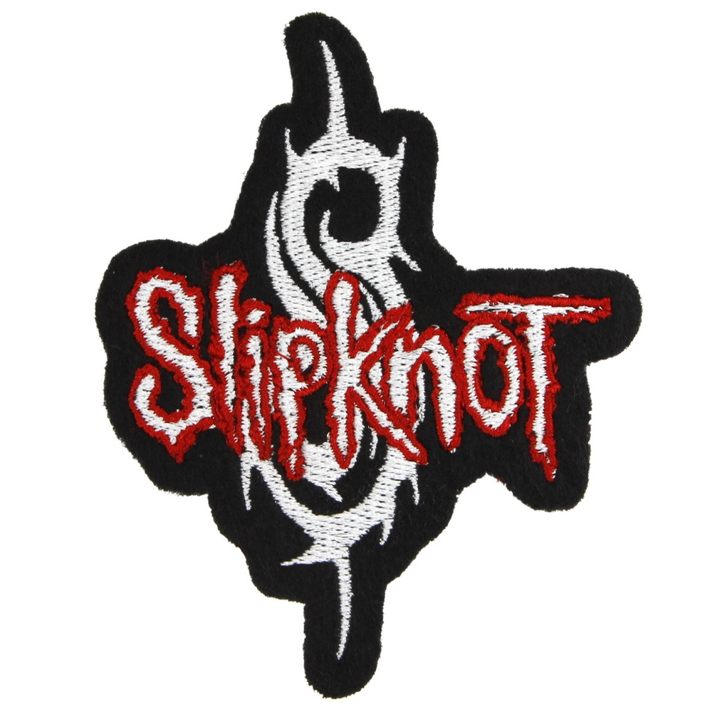 Нашивка с вышивкой группы Slipknot