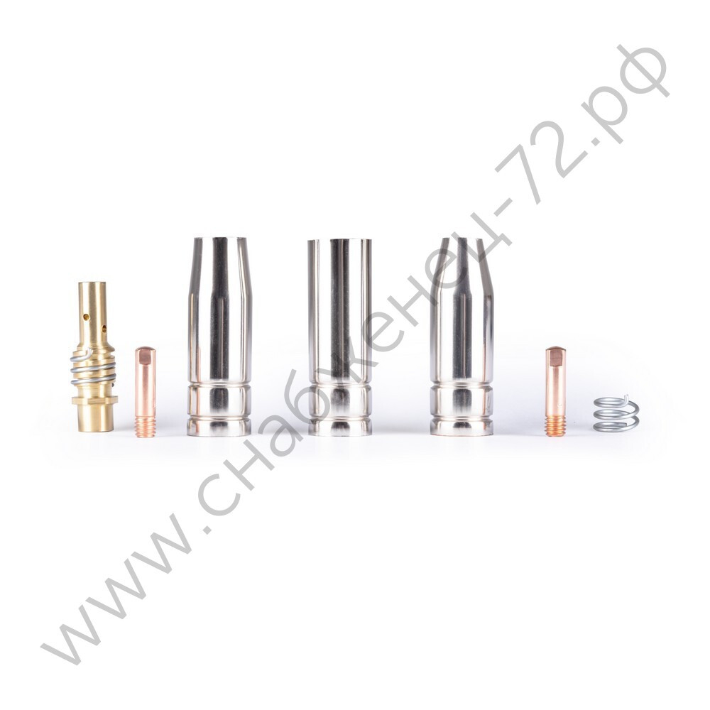 Varteg Набор комплектующих MIG-15 (2 наконечника, 3 сопла, 1 спираль к соплу, 1 диффузор газ., для серии UnoMig-15/MB-15AK/TBI-150/ERGOPLUS 15, пр-во FoxWeld/КНР)