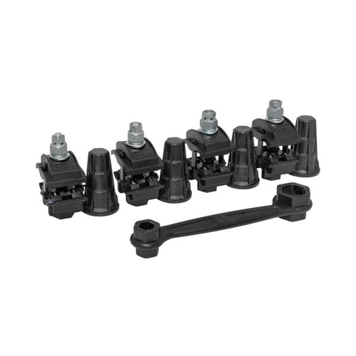 Комплект MasterSet p-5x (прокалывающий зажим p-5x-95, ключ торцевой) EKF