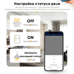 Умное Wi-Fi реле Mini Smart Switch Tuya Aubess 16A с функцией измерения мощности - работает с Яндекс Алисой