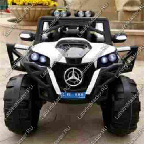 Детский электромобиль "LB-688 BIG SIZE JEEP" белый