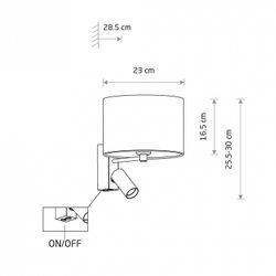 Бра Nowodvorski Santana A 11661