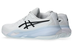 Мужские кроссовки теннисные Asics Gel-Resolution X Clay Wide - white/black