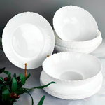 Столовый набор 13 предметов Без деколи, стеклокерамика, Jewel