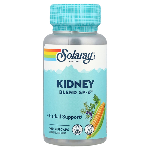 Solaray, Kidney Blend SP-6, 100 растительных капсул