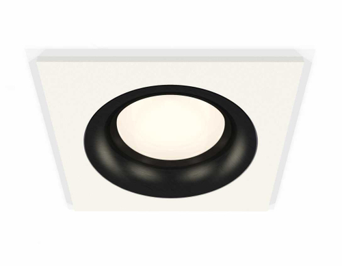 Комплект встраиваемого светильника Ambrella light Techno Spot XC7631002 SWH/PBK белый песок/черный полированный (C7631, N7011)