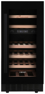 Встраиваемый винный шкаф Libhof CXD-28 Black