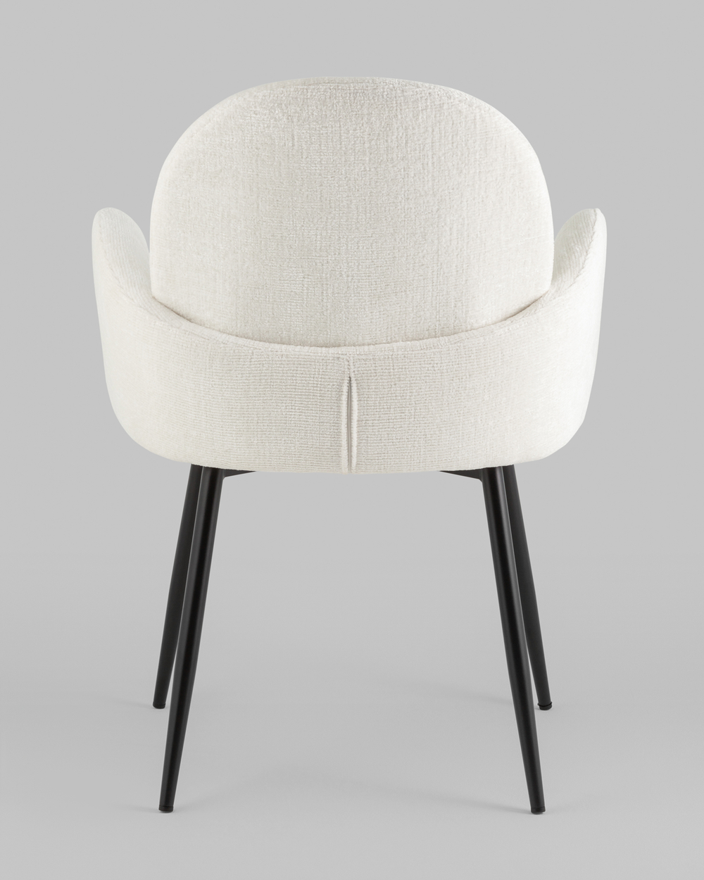 Стул обеденный Wave букле белый