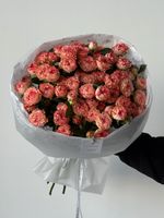 Букет моно из кустовых роз 15 шт