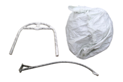 Кресло подвесное Флорес арт.D2710 (стойка+основание черн, корз.коричневая, подуш.estera-хамелеон. 3уп. (В))