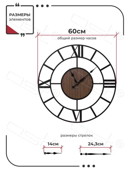 Настенные часы "Victorian"