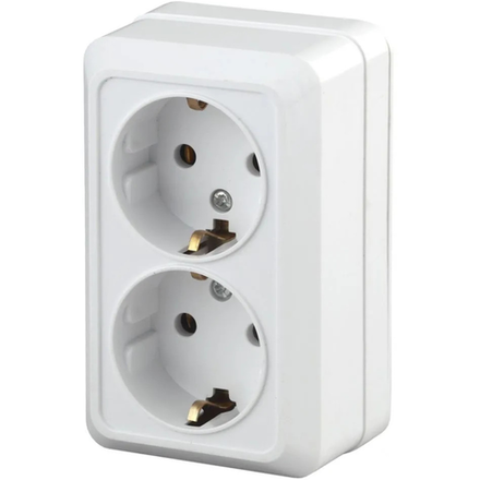 Розетка Эра 16А-250В двойная